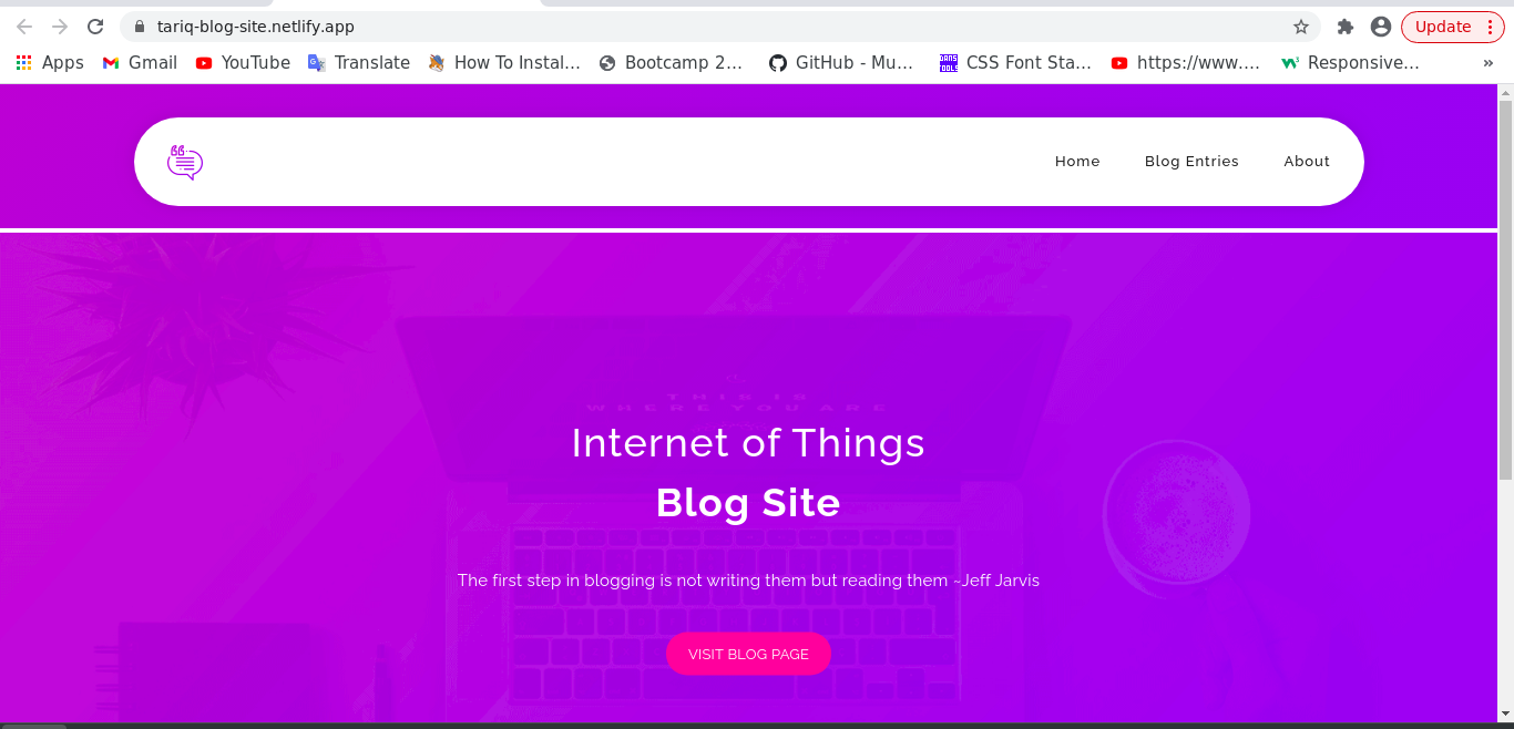 blog post